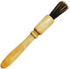 Barbecue Brush Wooden Handle Cleaning Brush Pork Bristles Floral