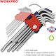 WorkPro Σετ 9 Κλειδιά Torx