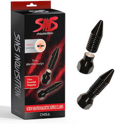 Screw Shaped Magnetic Nipple Clamps