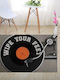 3D Geometric Stereo Trap Vision Carpet for Living Room Bedroom Dimensions 60x90cm Tape Recorder
