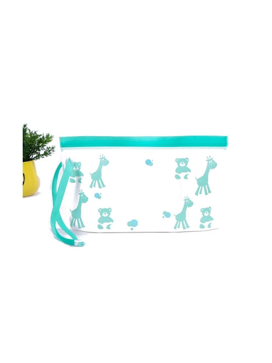 Baby Eva Feuchttücher Tasche Tragbar Flip Abnehmbar Hygienische Feuchttücher Beutel Giraffe