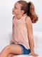 Kinderbluse Ärmellos Rosa