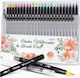 Ohuhu Real Brush Pens Perie Simplă 25 Markere