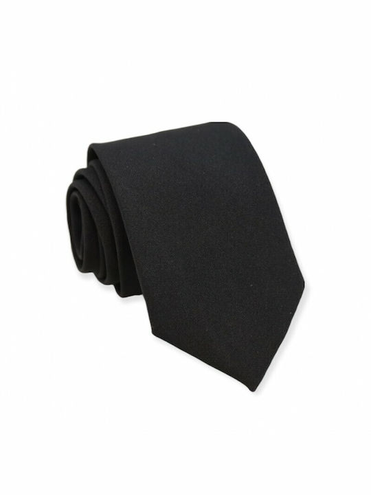 Black Matte Tie 7.5cm