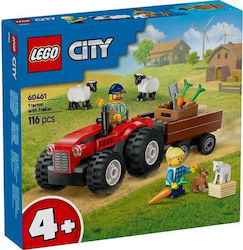 LEGO City Трактор с Ремарке за 4+ Години 116 Бройки