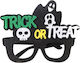 Halloween Decoration Funny Party Glasses Skeleton Spider Horror Props English Letters