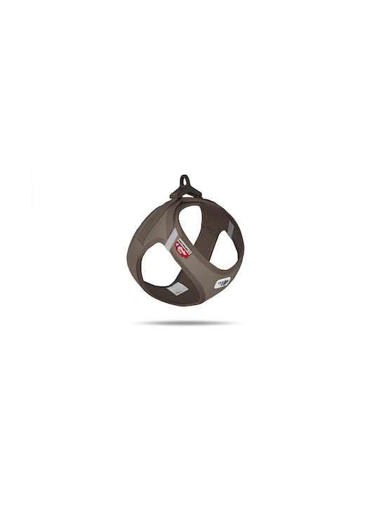 Curli Hundegeschirr Cord Braun Mittel Brustumfang 43,4-49cm