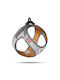 Curli Glow Clasp Σαμαράκι Reflective Γκρι Small Περίμετρος Στέρνου 38 3-43 3cm