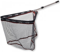 Telescopic Fishing Net Dam Alu Head Tele Net Dimensions 50x50x40 Cm Total Length 1.70m Rubber Material