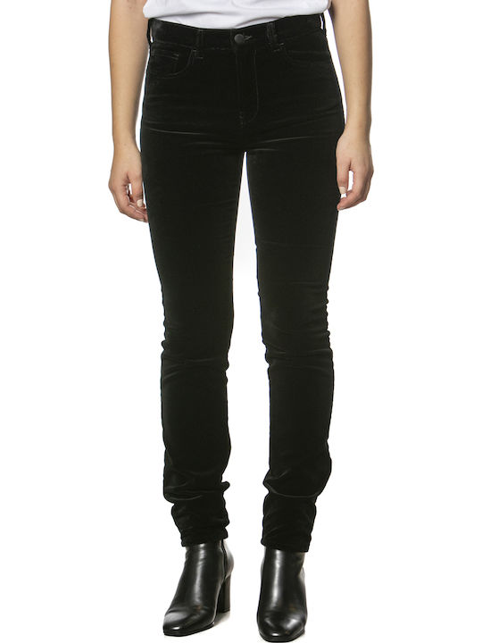 Damen Stoff Hose Schwarz
