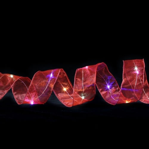 Crăciun Panglică Iluminată Bronz 1buc