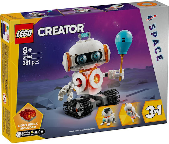 LEGO Creator Space Robot Pentru 8+ Ani 281 Bucăți