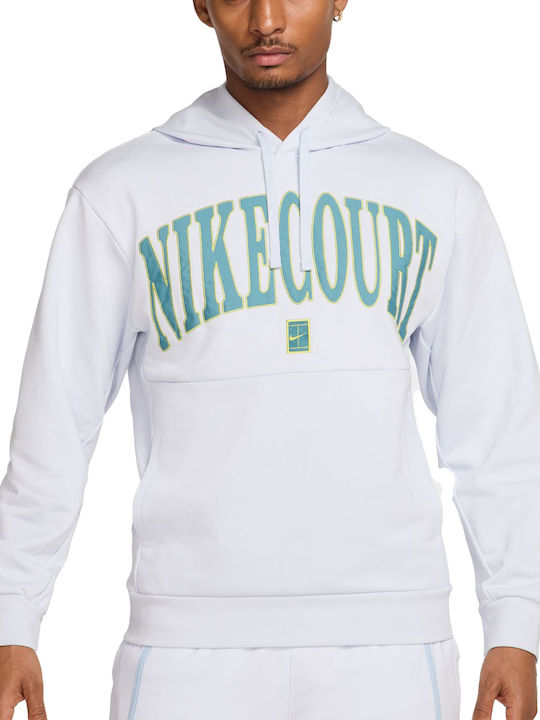Nike Dri-FIT Φούτερ με Κουκούλα Football Grey, ...