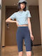 Women's Bike Training Legging High Waisted Black