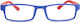 Lesebrille +2.50 Blue/Red 7787