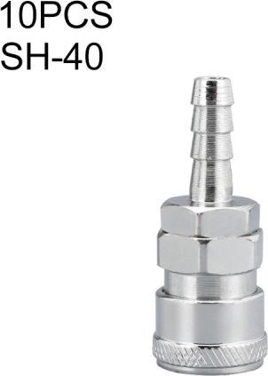 Laize Sh-40 10 Pcs C-type Self-lock Air Tube Pneumatic Quick Fitting Connector
