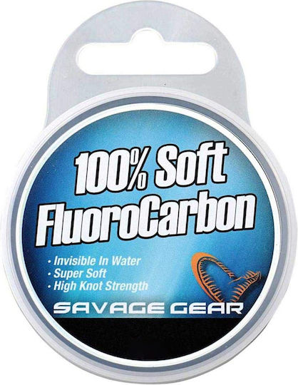 Невидимо рибарско влакно Savage Gear 100% мек флуорокарбон 0.30мм 6.0кг 50м