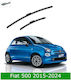 Front Wiper Blade Set Fiat 500 2015-2024 60cm 35cm Bosch Aerotwin 3398000135 24" & 14" 2 Pieces
