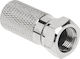 Sat F Connector 9.7mm Cu Rg11 Cable
