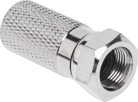 Sat F Connector 9.7mm Cu Rg11 Cable
