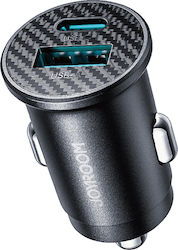 Joyroom Jr-ccn16 Mini Car Charger Usb-a Usb-c 1...