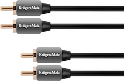 2rca-2rca Cable 1.8m Kruger&matz