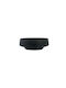 Nakaro Wood Serving Bowl Round Wooden Black with Diameter 12cm