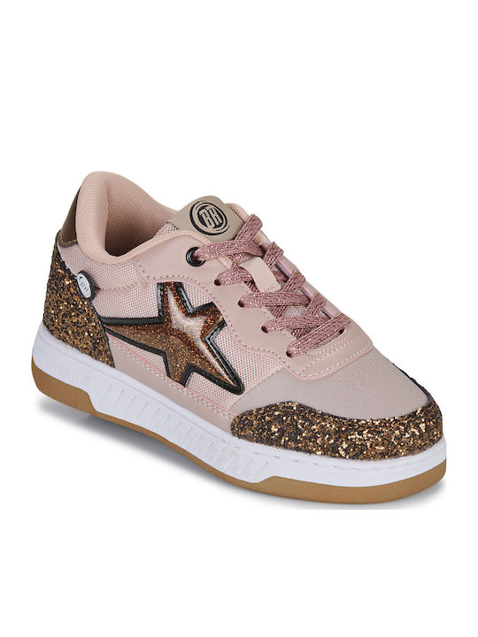 Breezy Rollers Παιδικά Sneakers με Ροδάκια Μπεζ