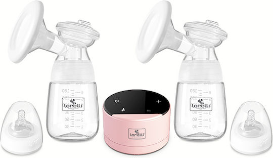 Lorelli Electric Double Breast Pump Daily Comfort Double Electric BPA Free Pink 180ml