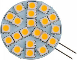 LED-Lampe SMD G4 2,5W Flach 3000K 12V AC DC 300lm Universe 2-u009171