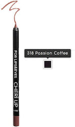 Cheri Up Eye & Lip Μολύβι Χειλιών 318 Passion Coffee