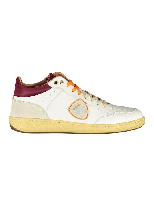 Blauer Sneakers White