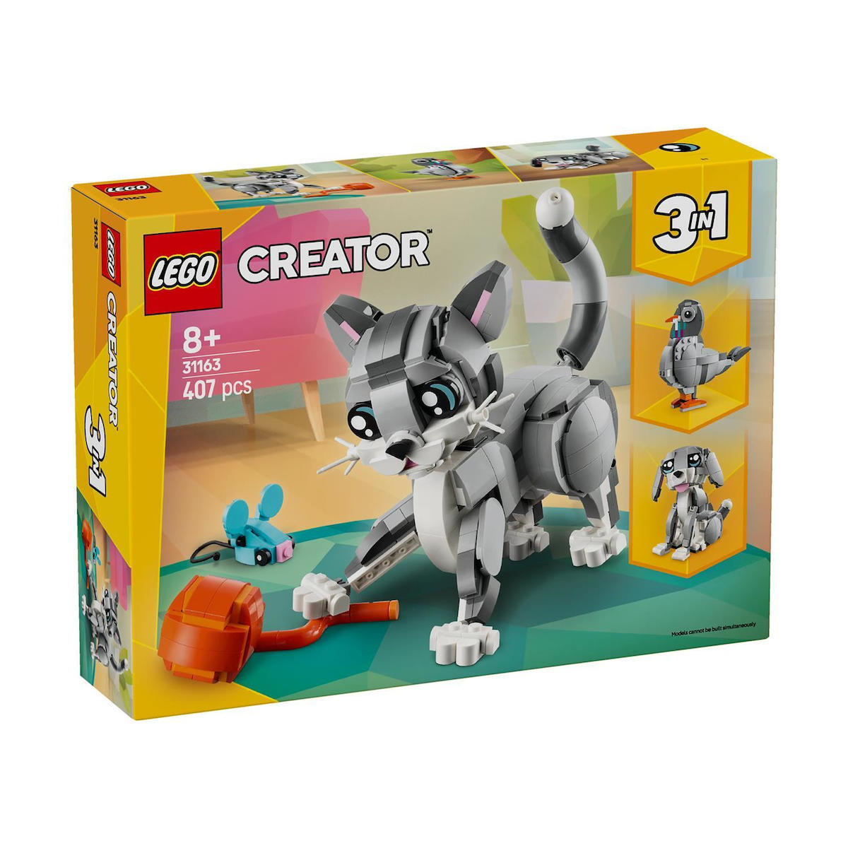 LEGO Creator Playful Cat για 8+ Ετών 407τμχ (31163)