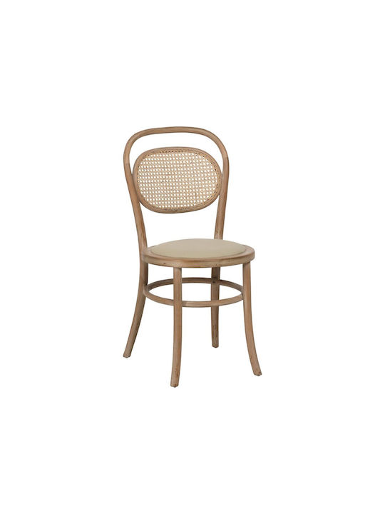 Chair Dining Room 41x41x89cm Beige