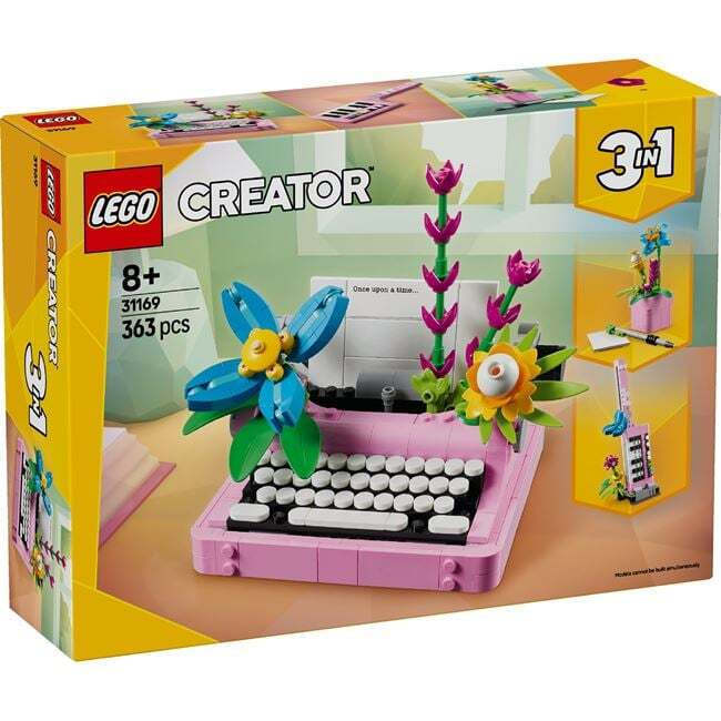 LEGO Creator 3-in-1 Typewriter with Flowers για 8+ Ετών 363τμχ (31169)