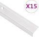 vidaXL Profile Aluminum for Steps Shape G 100x100x3cm 146756
