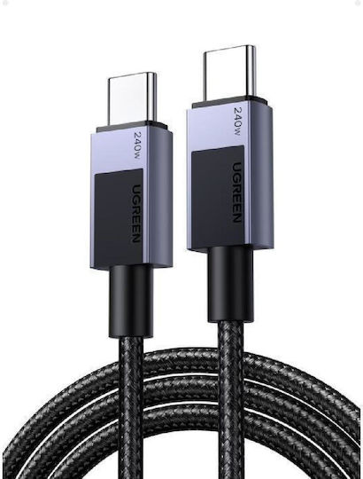 Ugreen USB 2.0 Cable USB-C male - USB-C 240W Γκρι 2m 45068