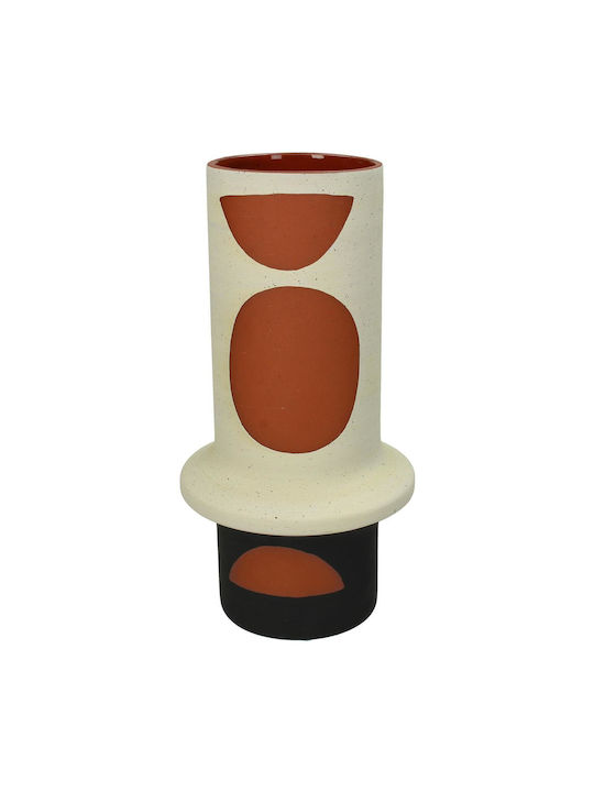 ArteLibre Vază Decorativă Din ceramică Multicolor 12.4x12.4x24cm 1buc