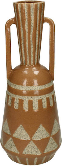 ArteLibre Διακοσμητικό Βάζο Keramik Orange 11.5x11.5x29.3cm 1Stück
