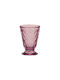 Dinox Set Gläser für Weißwein aus Glas in Rosa Farbe 6Stück