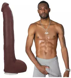 Doc Johnson Dildo Ultraskyn Dildo realist cu Scrotum Flesh 29cm
