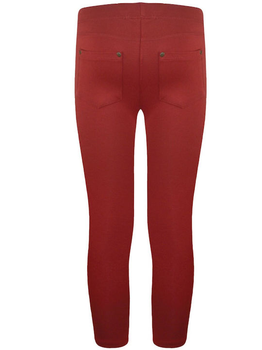 Energiers Kids Legging Long Bordeaux