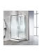 Tema Cabin for Shower with Sliding Door 100x100x180cm Serigrafato Chrome