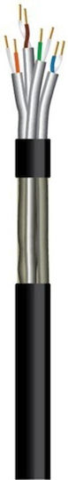Eurolamp U/UTP Netzwerkkabel Ethernet 1000m Schwarz