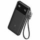 Anker Power Bank 10000mAh 22.5W с USB-C порт Черен