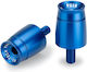 Αντιβαρα Τιμονιου Bar Ends Sport Model Blue Dl8...