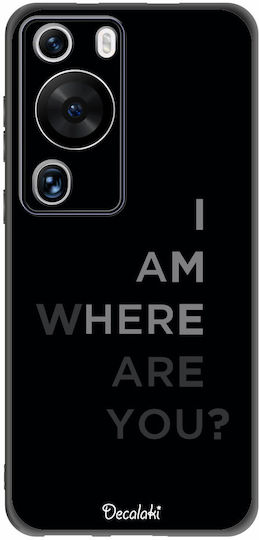 Where Are You? Задна корица Силикон Многоцветен (Huawei P60 Pro)