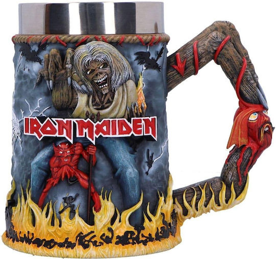 Halba de bere Iron Maiden Number Beast 18cm