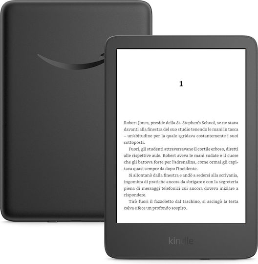 Amazon Kindle (2024) With Ads 6" 16GB Black