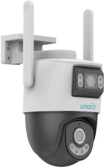 Uniarch Uho-P2S-M33F34 IP Surveillance Camera Wi-Fi Full HD+ 3MP Waterproof Battery Powered with Two-Way Communication and Lens 2.8mm